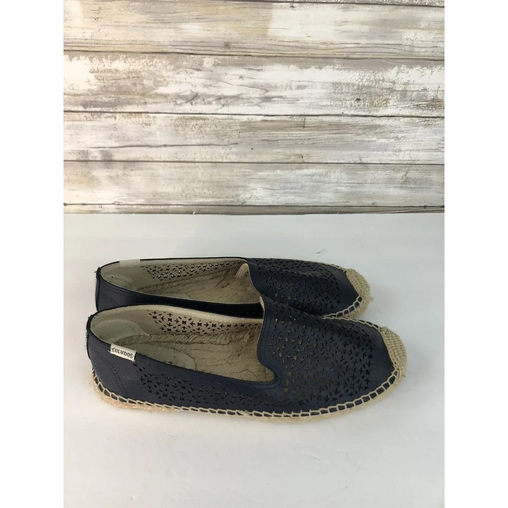 Soludos navy blue